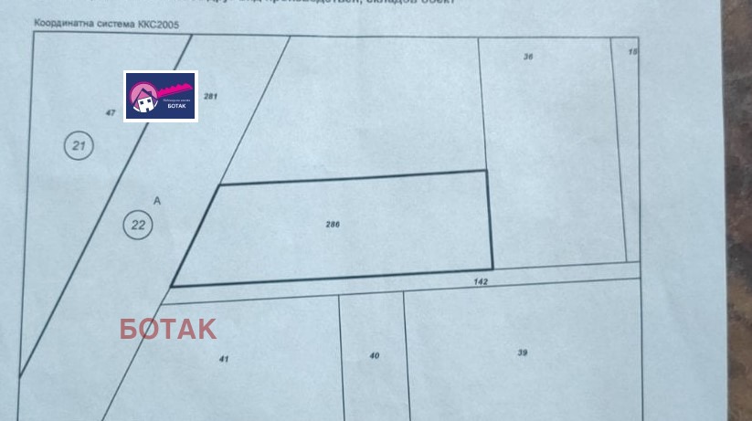 Продава ПАРЦЕЛ в град Пазарджик, Промишлена зона