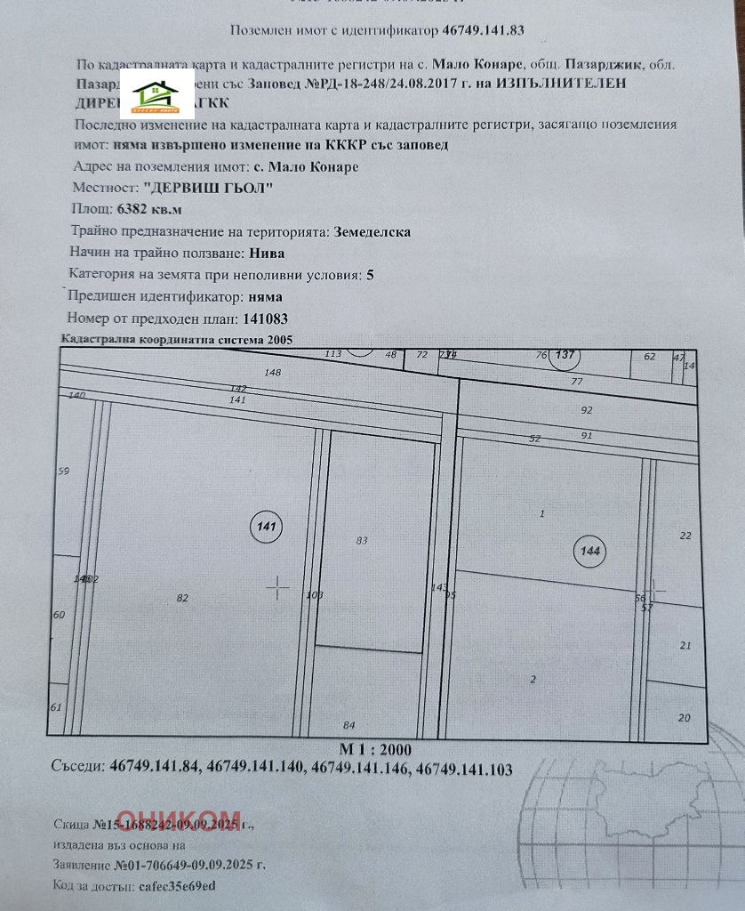 Продава ПАРЦЕЛ в град Пазарджик, Промишлена зона - Изток