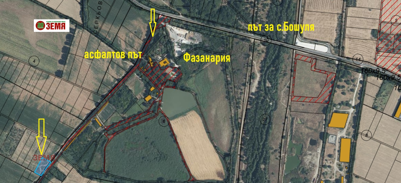 Продава ПАРЦЕЛ в град Пазарджик, Устрем