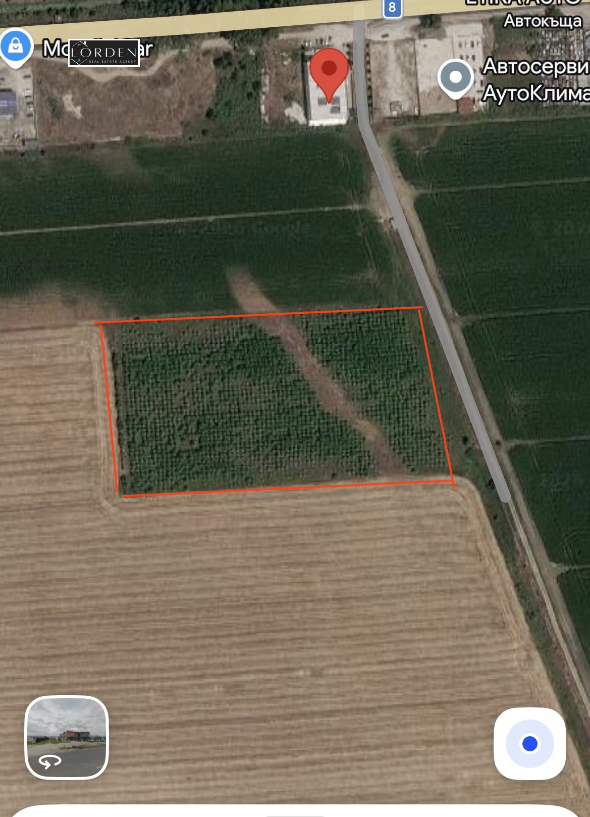 Продава ПАРЦЕЛ в град Пазарджик, Изток